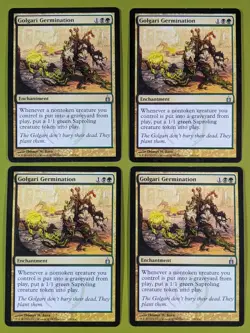 Golgari Germination x4 Ravnica: City of Guilds 4x Magic the Gathering MTG - Image 1
