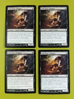Guul Draz Vampire x4 Zendikar Rising 4x Playset Magic the Gathering MTG - Image 1