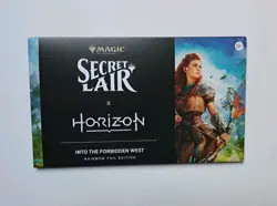 IN HAND - Secret Lair x Horizon Into The Forbidden West RAINBOW FOIL MTG - Image 1