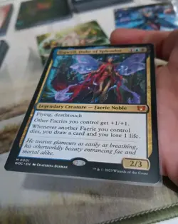 MTG - Tegwyll, Duke of Splendor - Wilds of Eldraine - M 0001 - Image 2