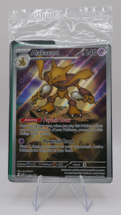Alakazam Holo 009 Pokemon Mega Evolution Promo SEALED - Image 1