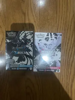 Pokemon Black Bolt And White Flare Booster Bundle Set of 2 Sealed Fast Shipping - Image 1