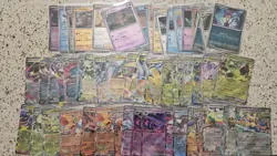 Pokemon Tcg Double Rare/Pokeball/Masterball Lot Of 63 - Image 1