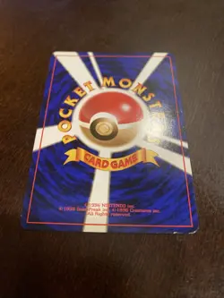 Giovanni's Nidoking Holo Rare 034 Japanese Gym Challenge Pokemon Card Old Back - Image 4