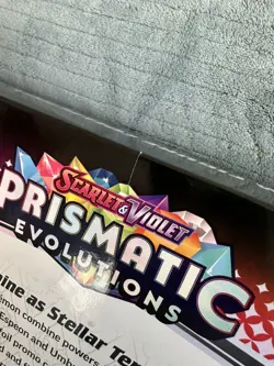 Pokemon TCG Prismatic Evolutions Premium Figure Collection Box Sealed New - Image 5