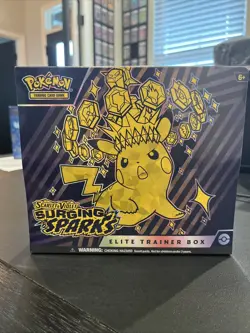 Pokemon Surging Sparks Elite Trainer Box ETB Scarlet & Violet NEW Factory Sealed - Image 1