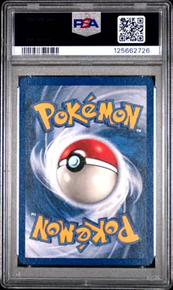 1999 POKEMON FOSSIL 1ST ED #20 GENGAR PSA 7 - Image 2
