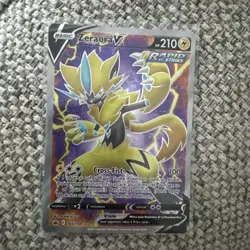 Pokemon TCG Zeraora v Chilling Reign Full Art LP Card 165/198 - Image 1