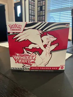 Pokemon White Flare ETB Elite Trainer Box Factory Sealed New - Image 1