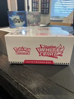 Pokemon White Flare ETB Elite Trainer Box Factory Sealed New - Image 5