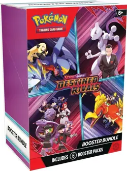 #12 - Pokemon Destined Rivals SV10 Booster Bundle - Image 1