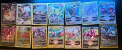 Pokemon Binders 30 Cards - NO ENERGY - 3 V/VMax/VStar/TG,15 Holos/Reverse Holos - Image 1