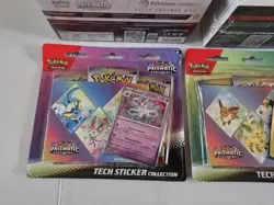 ??Pokemon Center Prismatic Evolutions ETB, UPC & Sticker Collection Lot Sealed?? - Image 4