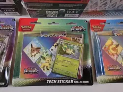 ??Pokemon Center Prismatic Evolutions ETB, UPC & Sticker Collection Lot Sealed?? - Image 5