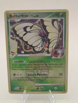 Butterfree FB 17/147 Supreme Victors Cross Hatch League Promo Holo Pokemon Card - Image 1