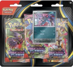 Pokemon Trading Card Game Phantasmal Flames Three-Booster Blister (Varied) - Image 1