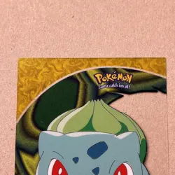 2000 TOPPS Pokemon #01 Bulbasaur PC2 TV Animation CLEAR see-through card - Image 4