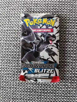 Pokemon Karmesin & Purpur Schwarze Blitze Booster Deutsch Neu Ovp - Image 1