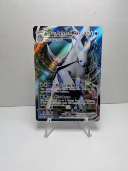 Ice Rider Calyrex VMAX - 046/198 Ultra Rare Chilling Reign Pokemon TCG NM - Image 1