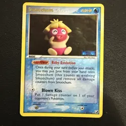 Pokemon Smoochum Stamped Reverse Holo 31/115 EX Unseen Forces - Image 1