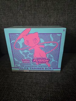 Pokemon TCG Fusion Strike Pokemon Center Elite Trainer Box ETB - Image 1