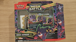 Pokemon TCG Mega Gengar Ex Battle Deck and Accessories - opened (no haunter) - Image 1