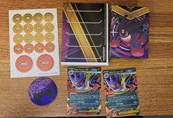 Pokemon TCG Mega Gengar Ex Battle Deck and Accessories - opened (no haunter) - Image 2