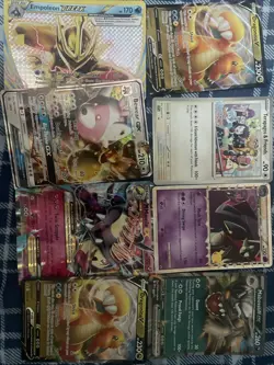 New And Old Jumbo Pokemon Card Lot 24 Cards Varying Conditions - Image 2