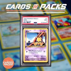 Carte Pokemon Abra 43/102 Set de Base Edition 1 PSA 9 MINT 🇫🇷 - Image 1