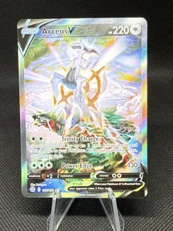 Arceus V Alternate Full Art 166/172 Swsh09: Brilliant Stars Pokemon READ DETAILS - Image 1