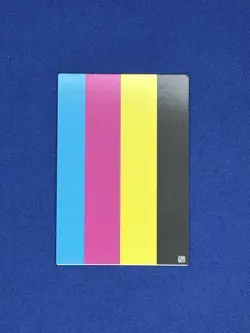 Yugioh TCG - COLOR TEST PRINT CARD **w/ SILVER STAMP** Production Misprint Error - Image 1