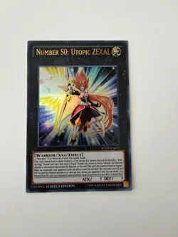 Yugioh - Number S0: Utopic ZEXAL - Ultra Rare - Limited - JUMP-EN077 - NM - Image 1