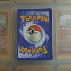 Poliwag 59/102 HOLO Prism Vintage Pokemon Base Set Vending Golden Sticker Card - Image 2