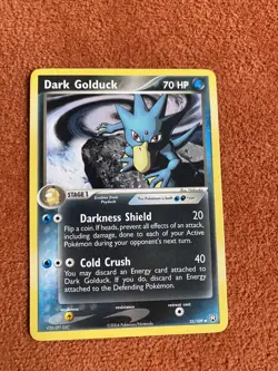 Lot of Dark Pokemon Cards Omanyte Ariados Golduck Weezing Ungraded - Image 5