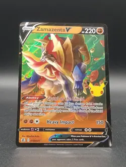 Pokemon | Lot Of 10 Celebrations Cards | Zamazenta, Ho-Oh, Dialga, Kyogre, - Image 2