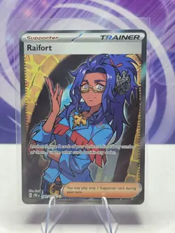 Raifort Holo Prismatic Evolutions Pokemon TCG Card 142/131 Ultra Rare - Image 1