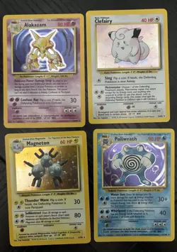 Base Set 102/102 1999 100% Complete Master Set Mostly NM-LP Pokemon Cards - Image 5