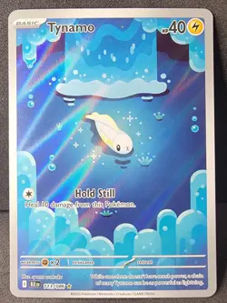 Tynamo Illustration Rare 113/086 Black Bolt Pokemon Card Scarlet & Violet NM - Image 1