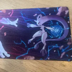 Mew And Mewtwo Rubber Playmat Play May For Tcg Trading Card Games Cards - Image 4