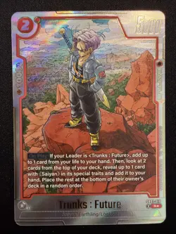Dragon Ball Super Card Game SB02-010 Trunks: Future R* - Image 1