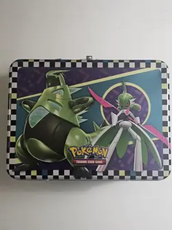 Pokemon Lunch Box With Stickers, Coins, Rare Mega Lucario Figure & Jumbo Card - Image 1