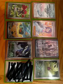 Pokemon TCG - Black Bolt White Flare IR Bundle x7 Cards NM - Image 1