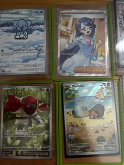 Pokemon TCG - Black Bolt White Flare IR Bundle x7 Cards NM - Image 3