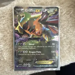 Pokemon Giratina EX TCG Holo Ultra Rare Card 92/124 Dragons Exalted - Image 1