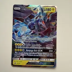 Pokemon TCG Zekrom GX Full Art Holo Card SM Promos #SM138 - Image 1
