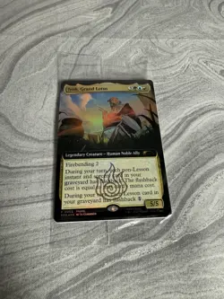 SEALED Iroh, Grand Lotus Promo Extended Art Foil BoxLunch Magic Avatar Card MTG - Image 1