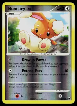 Pokemon Card - Buneary Majestic Dawn 53/100 Reverse Holo - Image 1