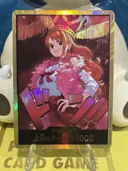 DON !! Card Gold Frame (Nami) ONE PIECE Heroines Edition Japanese LIGHTLY PLAYED - Image 1