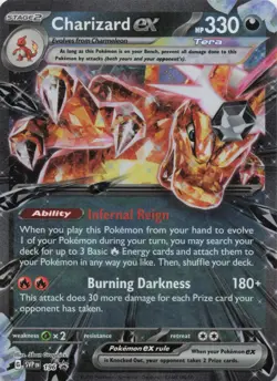 Charizard ex 196 Sv: Scarlet & Violet Promo Cards Holo - Image 1