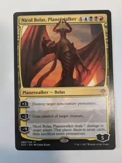 Nicol Bolas, Planeswalker - Archenemy: Nicol Bolas (AC2) NM Near Mint MTG Mythic - Image 1